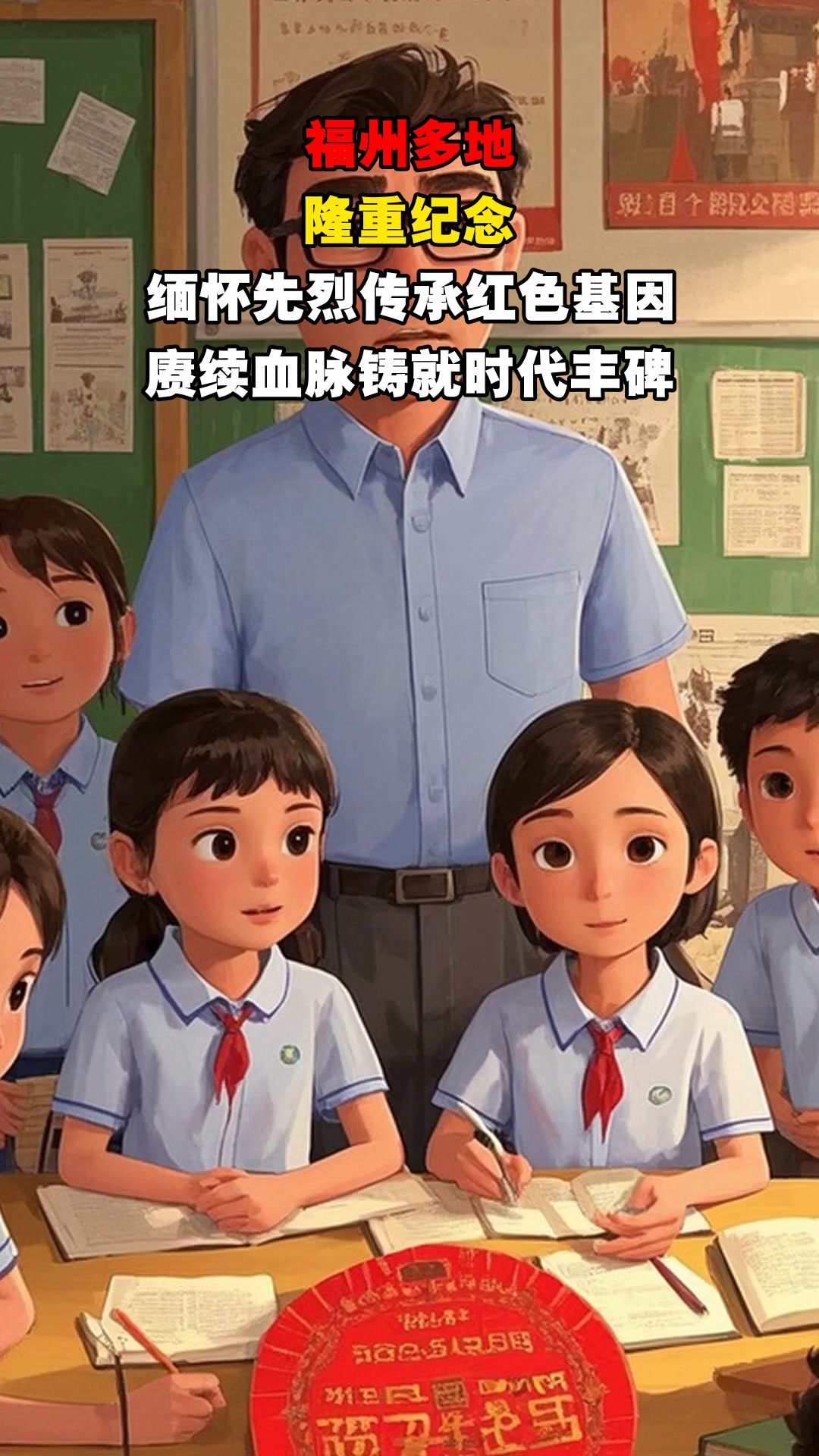 福州多地,隆重纪念,缅怀先烈传承红色基因,赓续血脉铸就时代丰碑