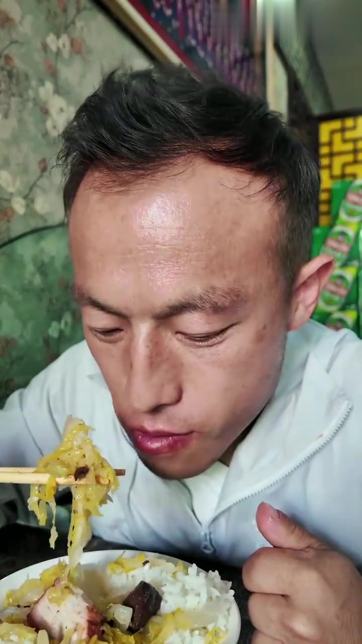 在内蒙吃到了杀猪菜