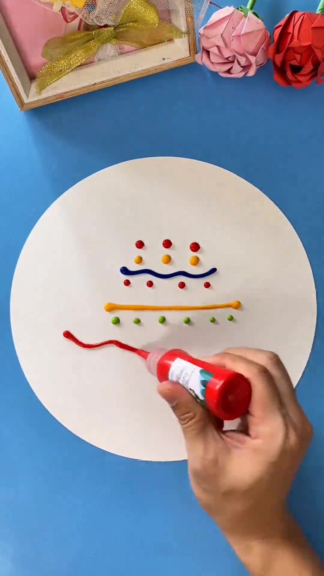 一起动手制作超简单的国庆小蛋糕