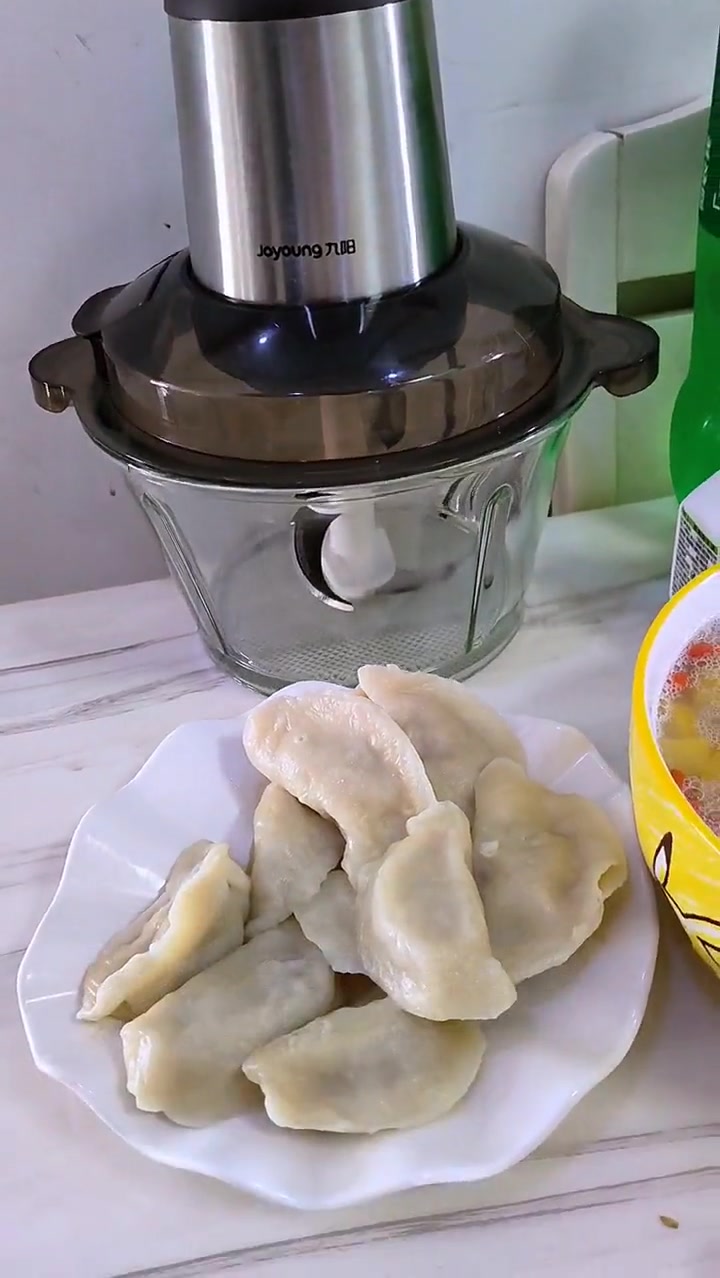 大容量多功能,九阳绞肉机包饺子省时省力!