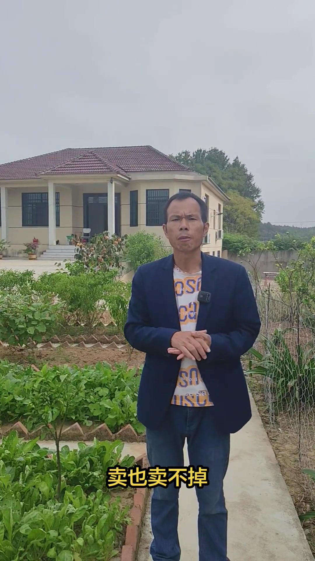 回农村建小院种菜卖不掉,到底该咋办?