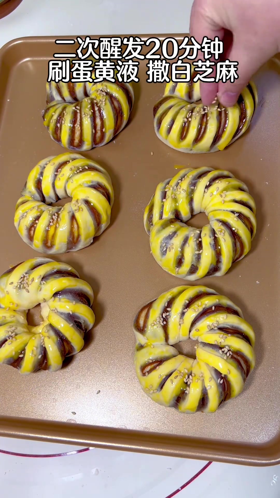 好看又好吃的面包豆沙卷做法