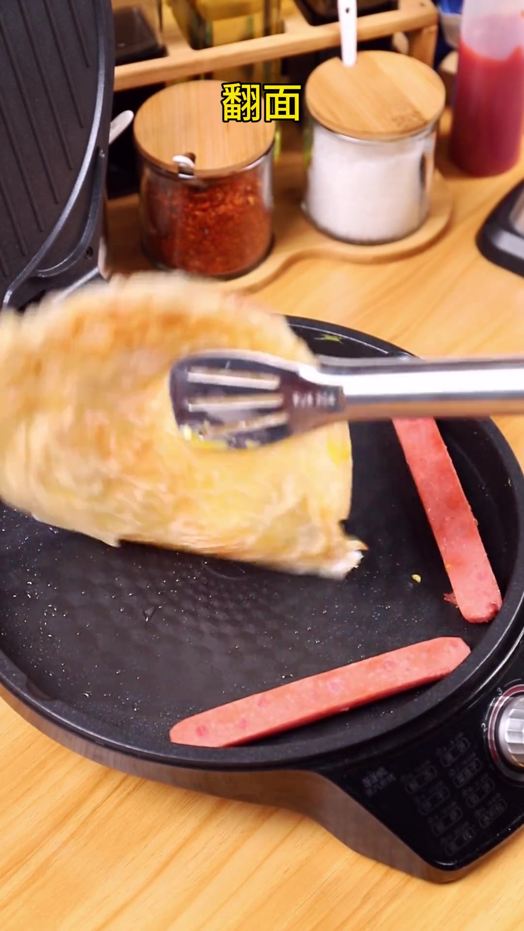 拥有电饼铛,五分钟在家轻松做美味早餐手抓饼