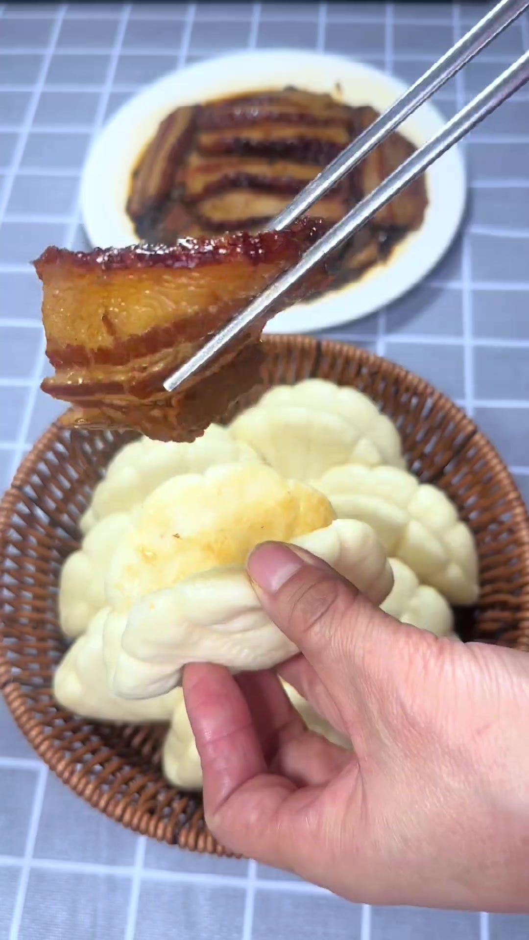 荷叶冰做法来啦!假菜假肉好吃蓬松超简单