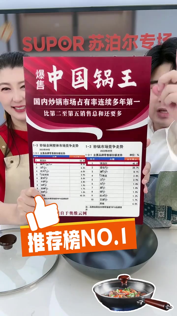 苏泊尔精铁炒锅，炒菜有锅气，不粘锅不生锈无涂层