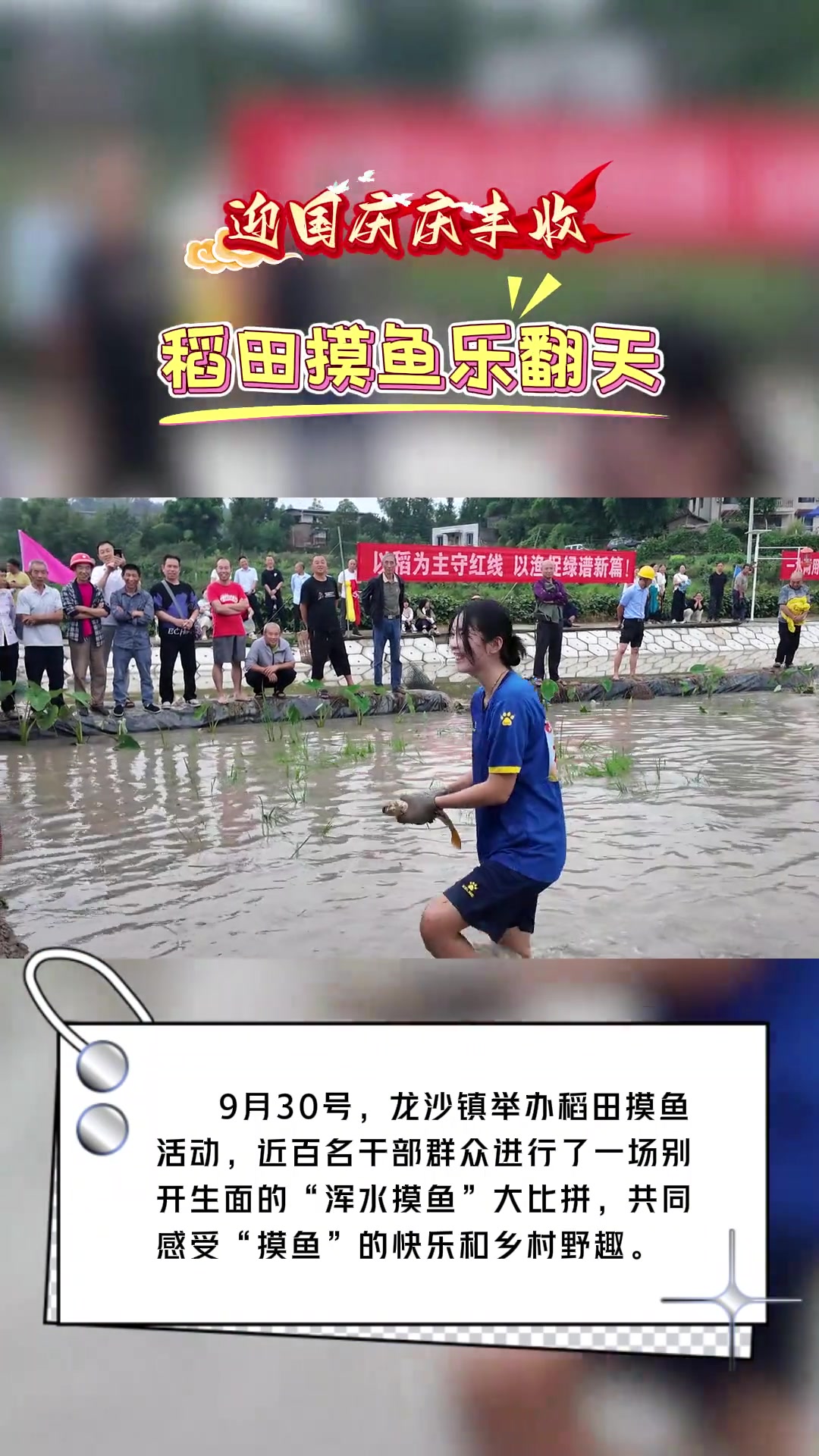 稻田摸鱼乐翻天