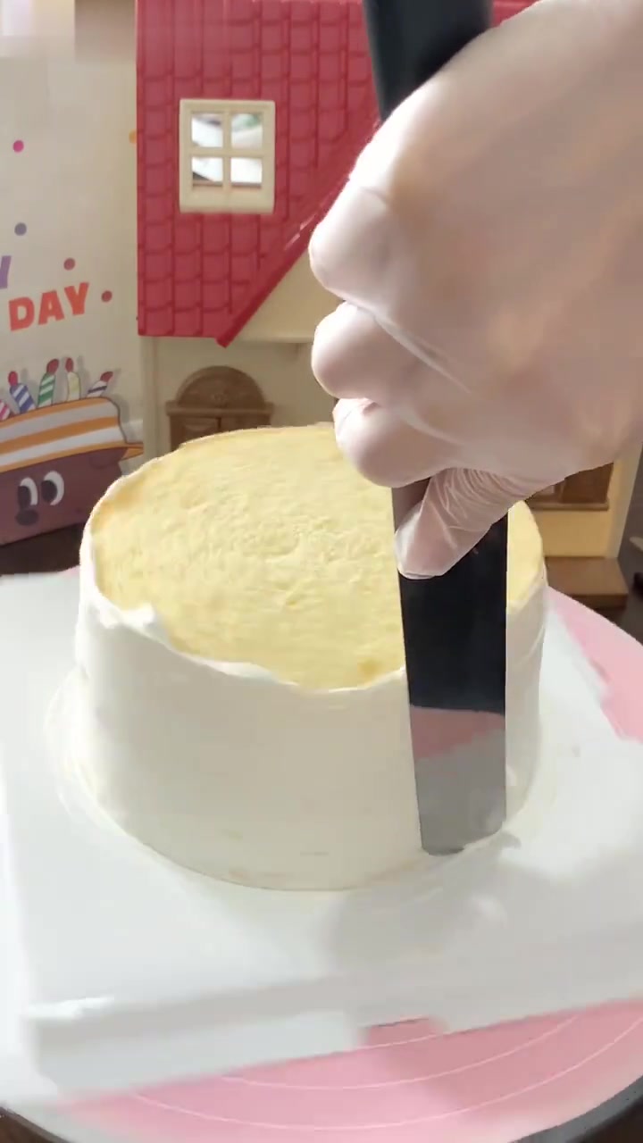 蛋糕制作/6寸小狗蛋糕