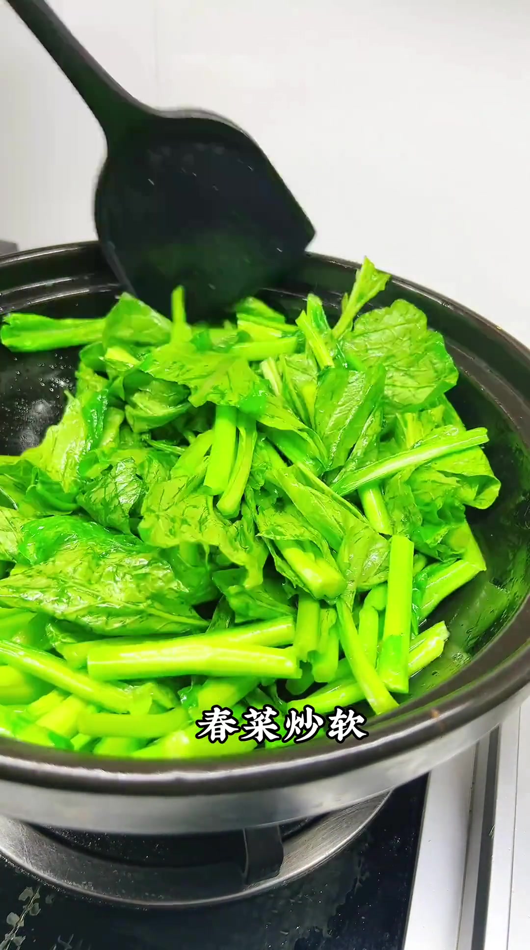 这样煮春菜排骨煲,没人不喜欢,简单营养又健康