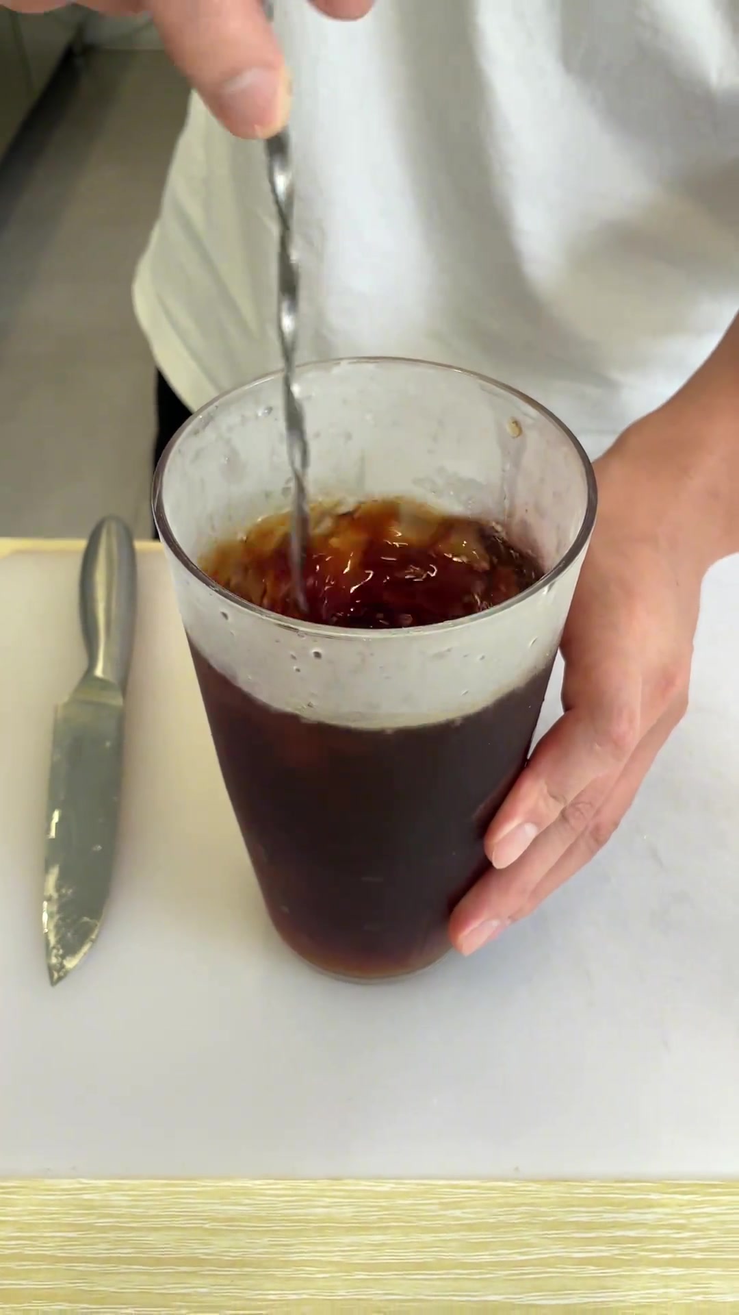 招牌柠檬红茶的标准茶汤泡法!