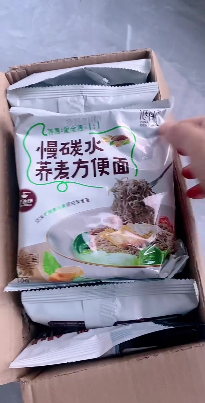 低卡博士0脂荞麦方便面