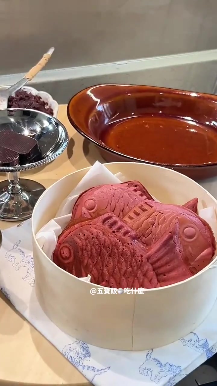 在家做鲷鱼烧的治愈瞬间～樱花季限定鲷鱼烧