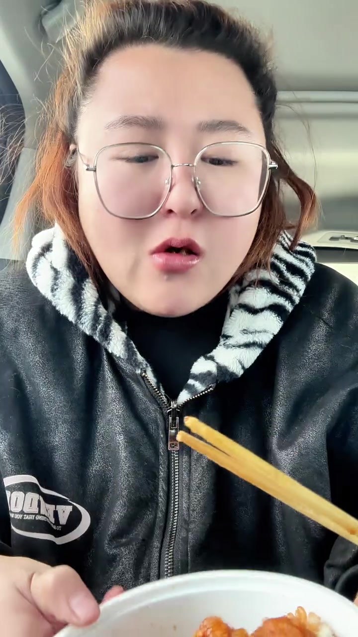 收秋了!今天整个外卖吧!溜肉段盖饭!