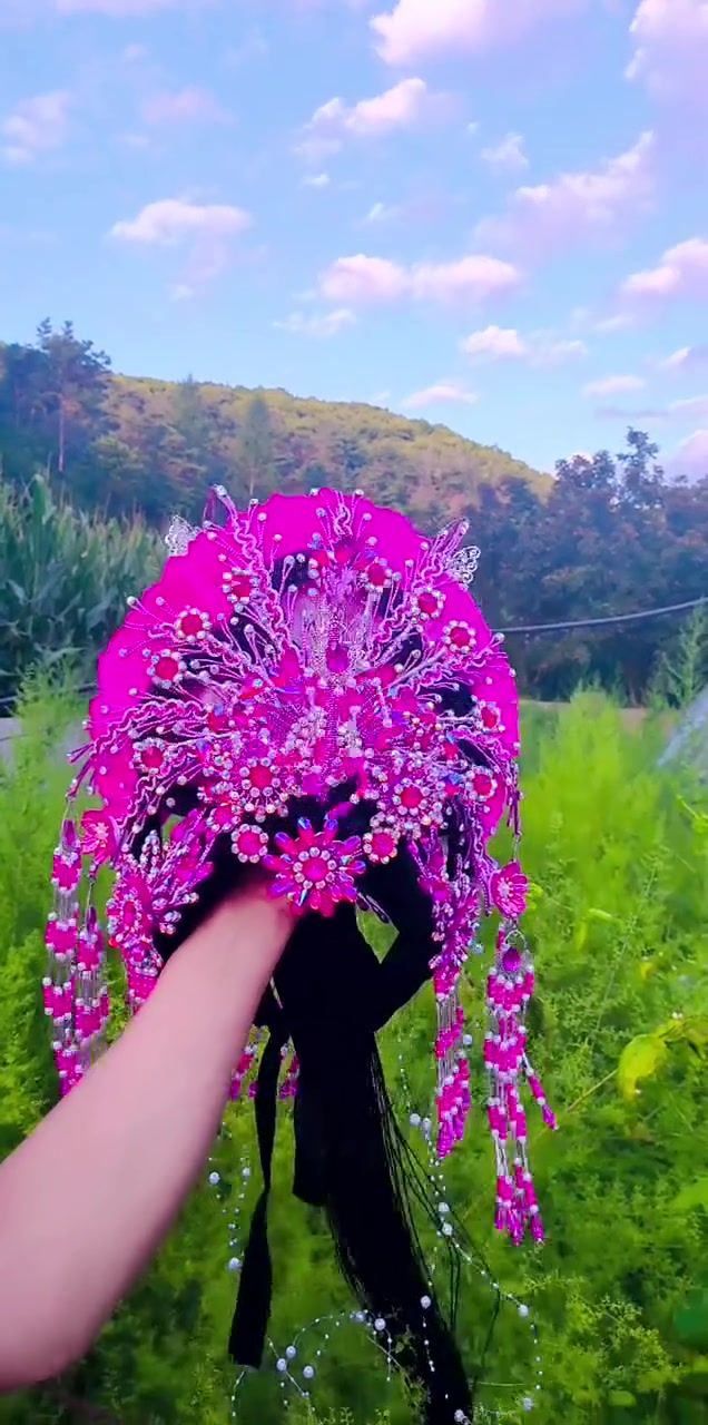 大秧歌头饰，喜欢你就来！