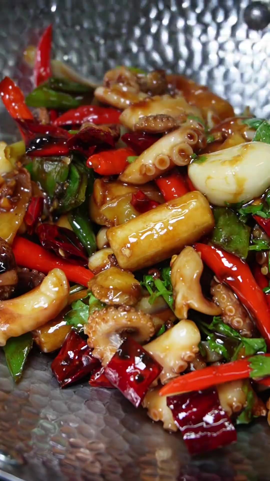 年糕八带鱼，地道徐州菜，复合口味特别浓厚