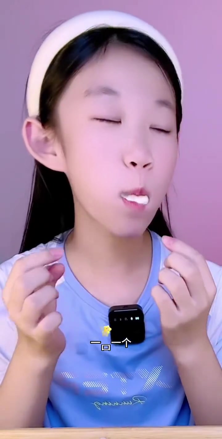 吃可爱包子，一口一个，猜猜啥颜色？