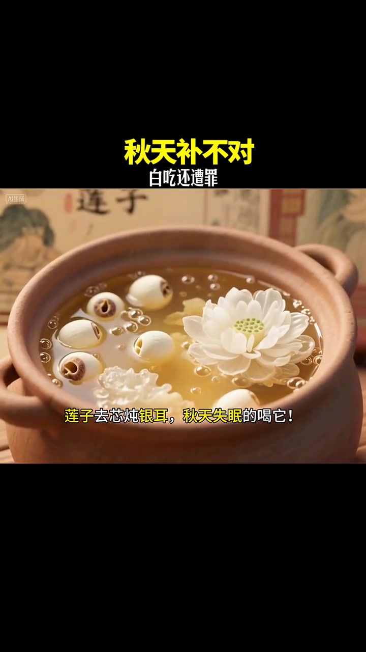 如何科学养生 秋天补错反伤身！这4种“黄金秋补”，润燥暖身比燕窝还养人～秋季养生秘籍 平价