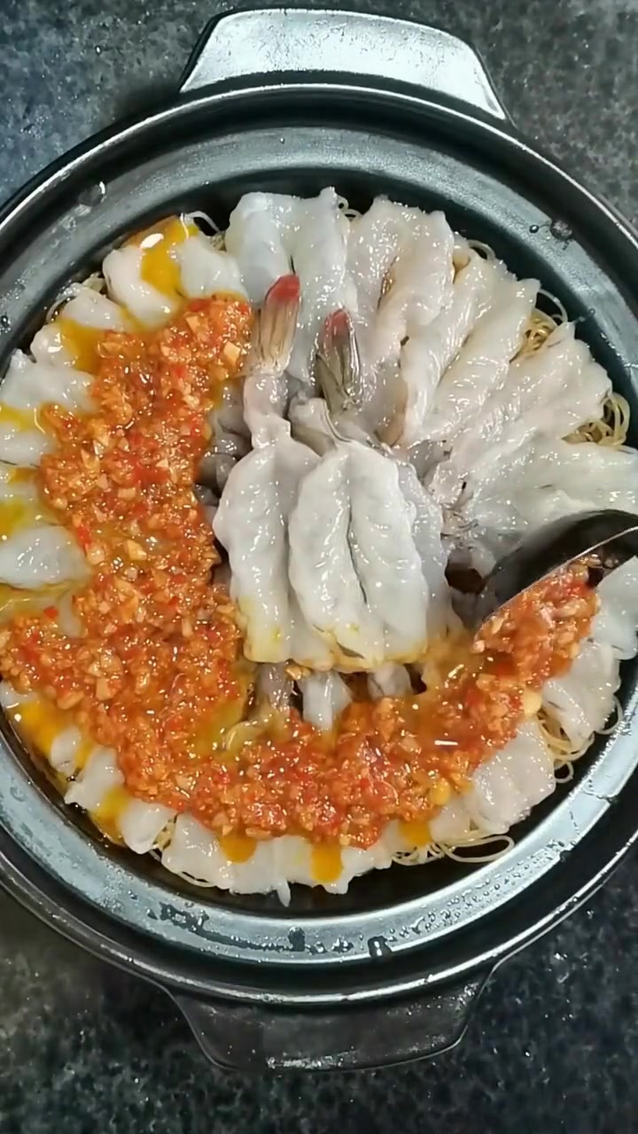 简单美味蒜蓉 虾的做法分享