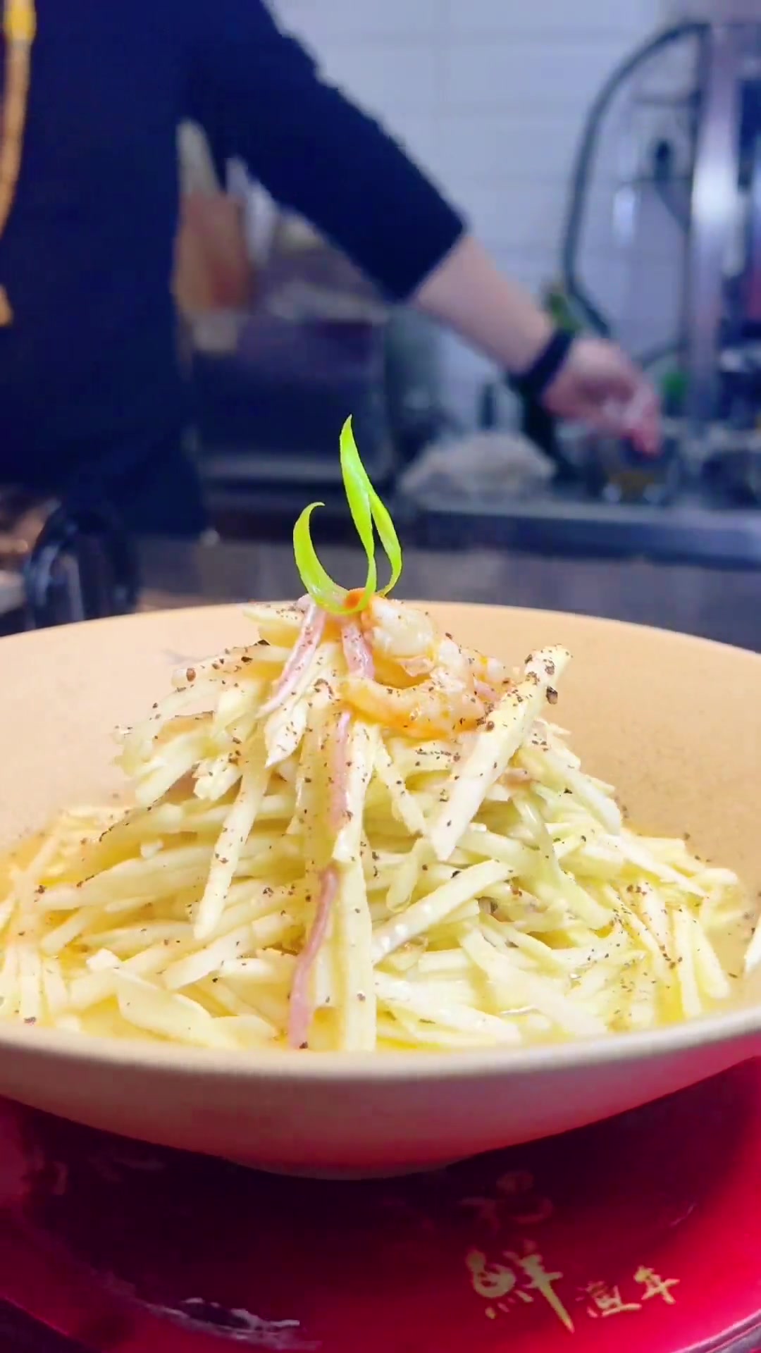 美味的菌香冬笋