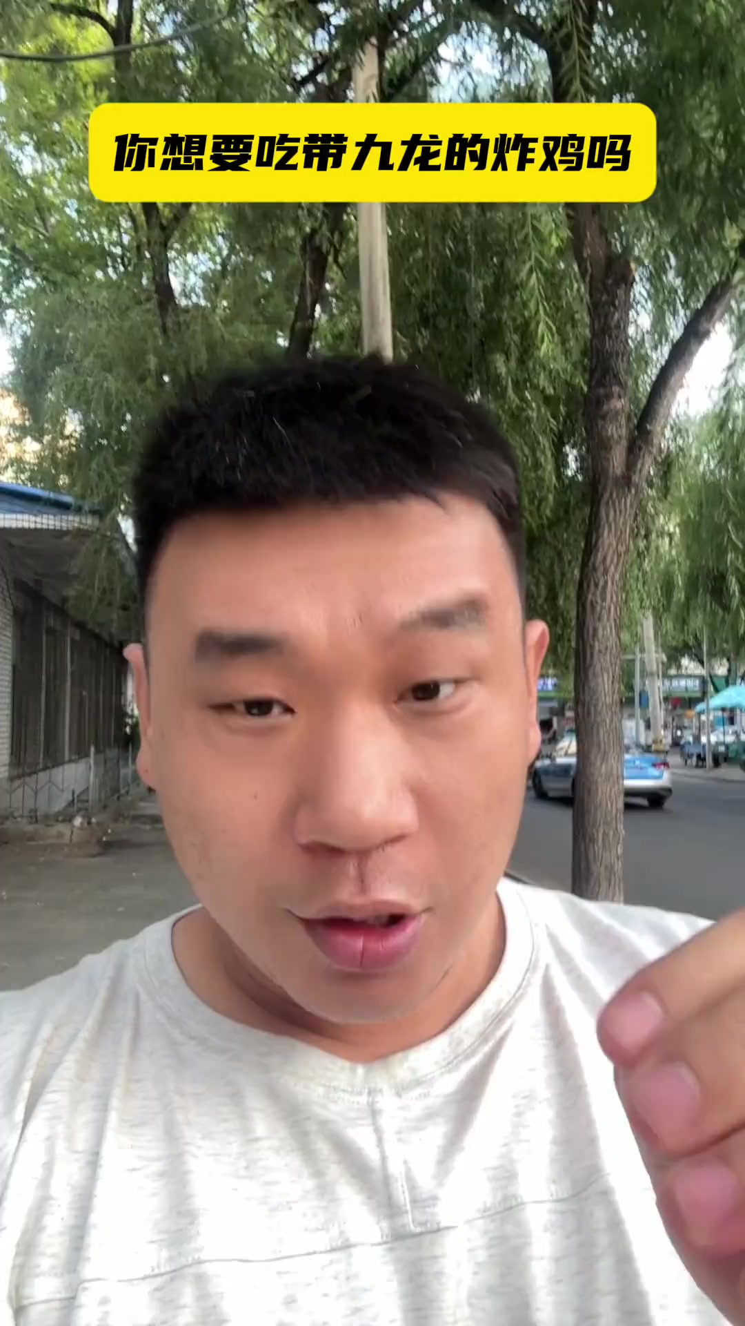 你想吃带九龙的炸鸡吗