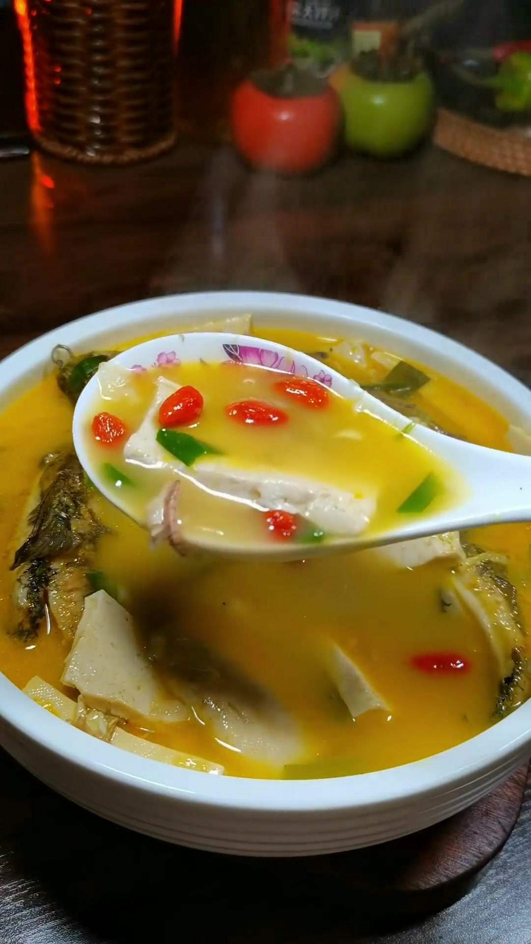 好喝莫过于这碗黄骨鱼豆腐汤,实在太鲜了