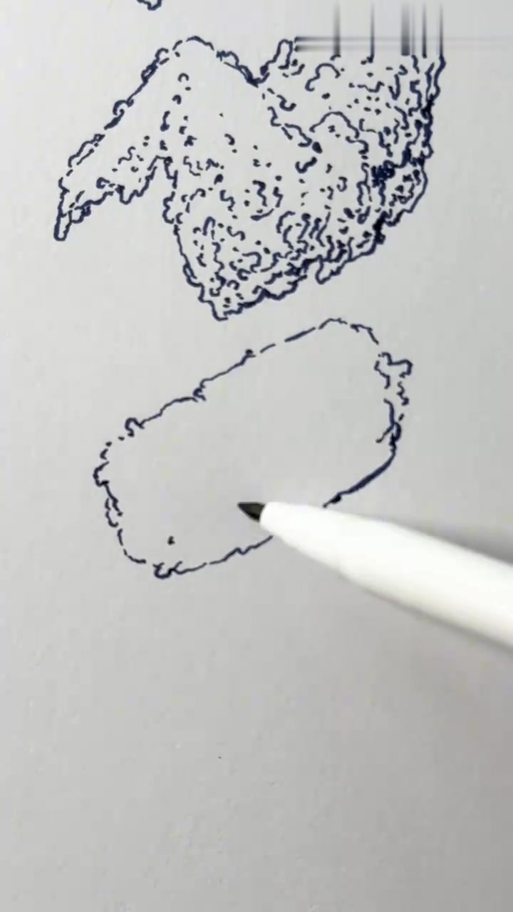 四种常见炸鸡块的简单绘画方法分享