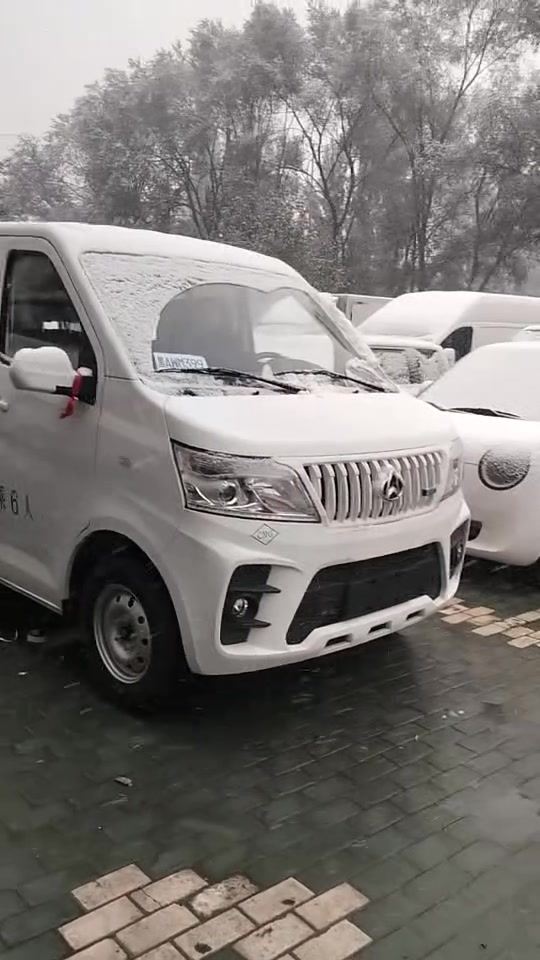 长安睿行M60油气两用面包车交车,国补倒计时,手里有报废车赶紧换,不然明年只能卖废铁