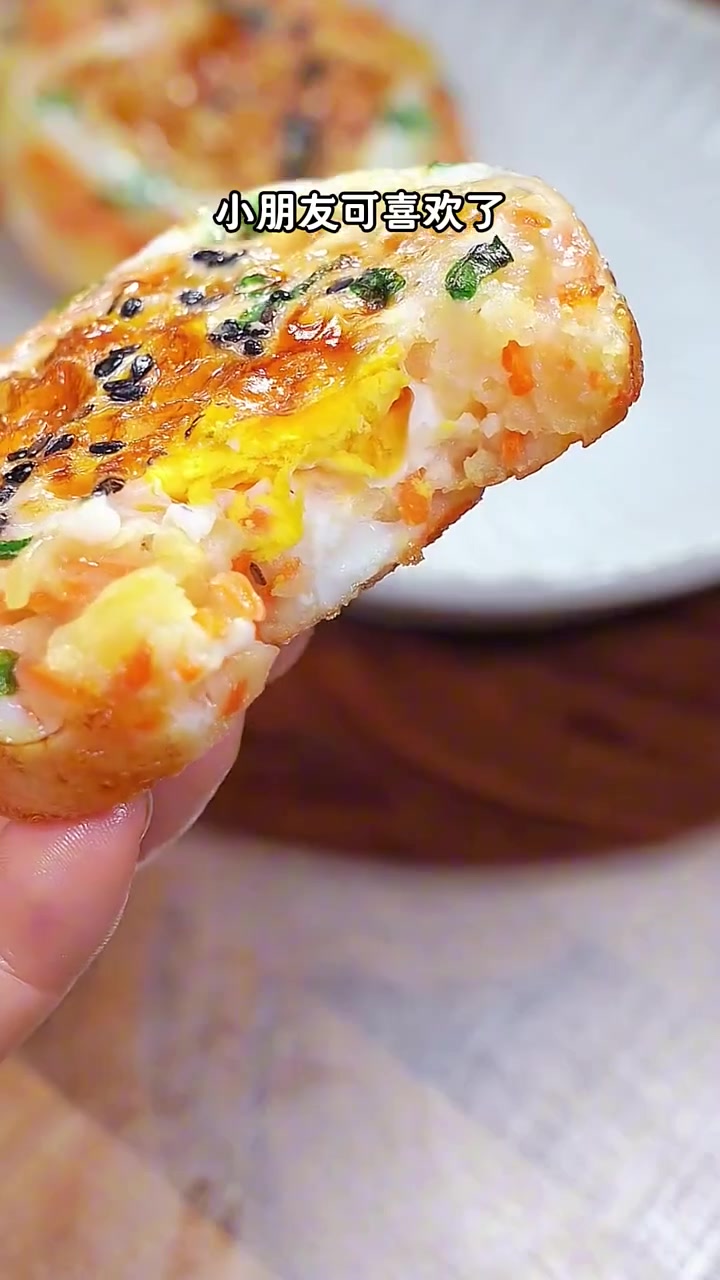 宝宝超爱吃的早餐饼做法