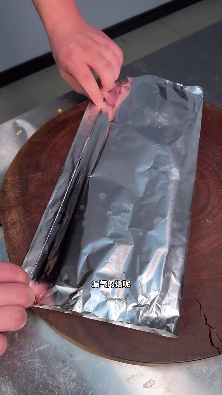 锡纸酸菜五花肉呀！