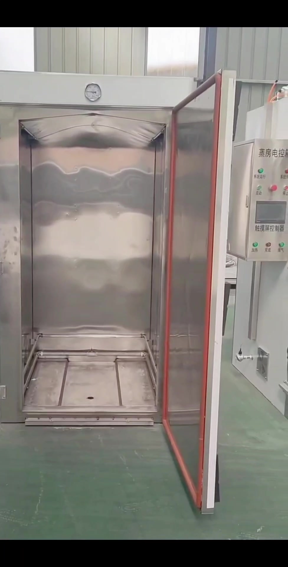 全自动馒头蒸房大型商用食堂饭店单双门馒头蒸房推车式商用蒸饭柜