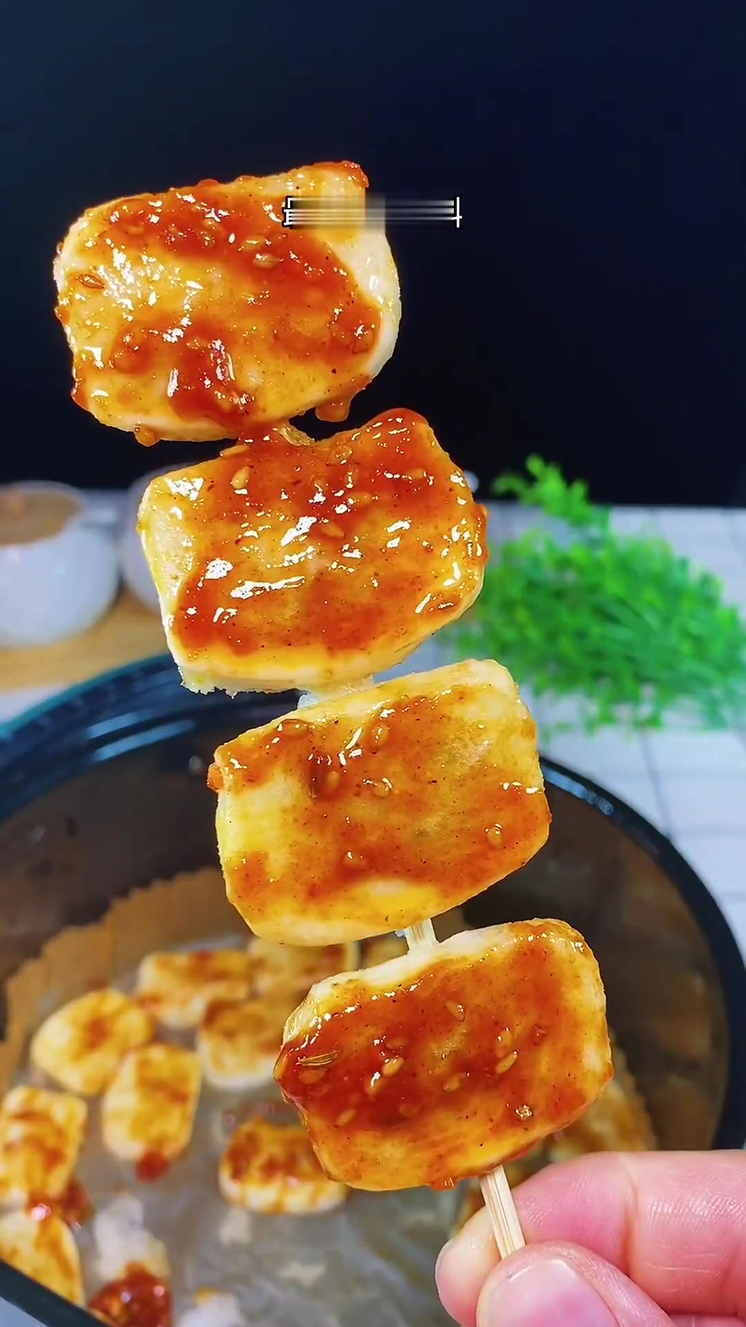 外酥里软烤年糕，好吃不逊色路边摊