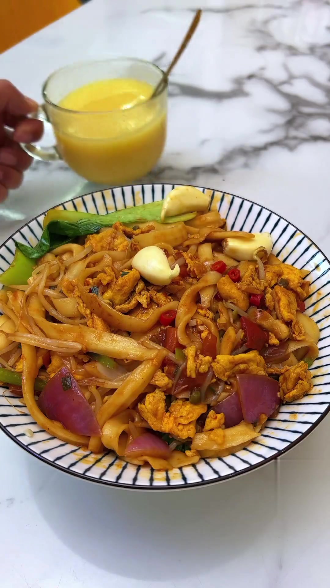 地道山西炒刀削面，爱吃面的快来试试！