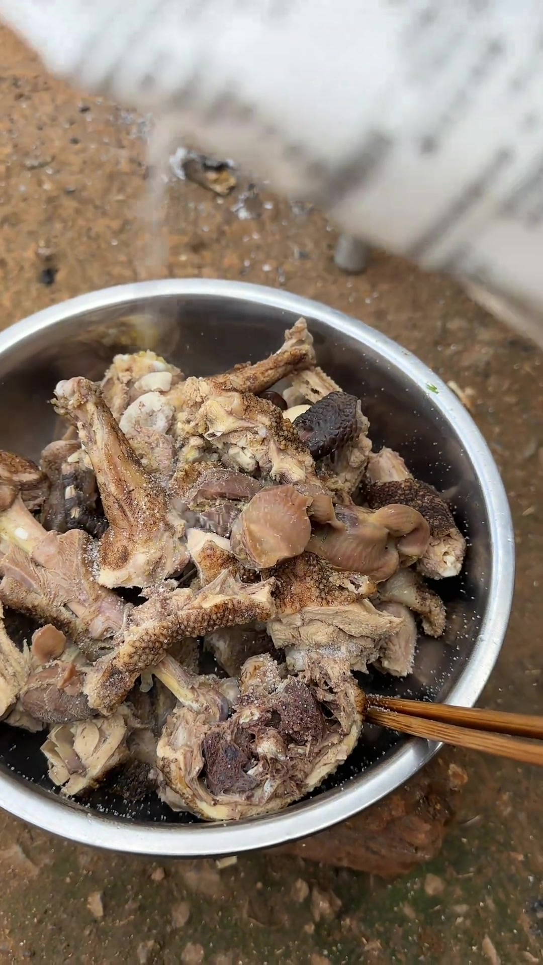 大凉山正宗土鸡坨坨肉，做法简单味道好