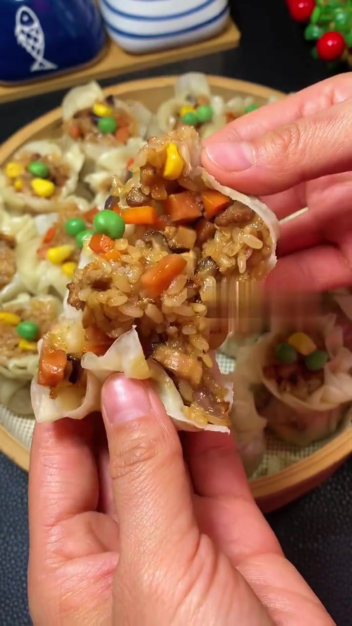 学会这招在家做烧卖，孩子超爱再也不用买！