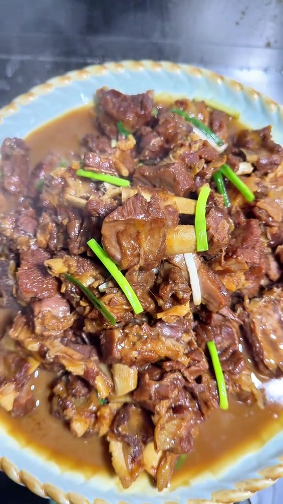 红焖羊排 男人会做饭，生活更浪漫~ 红焖羊排 美食教程 家常菜 天冷吃点啥 美食