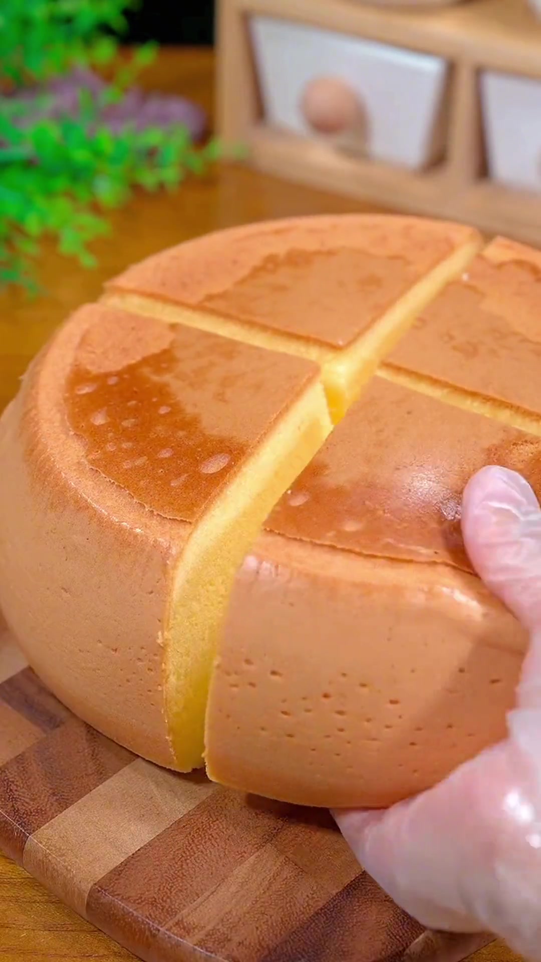 假期用电饭煲做蛋糕，安排起来