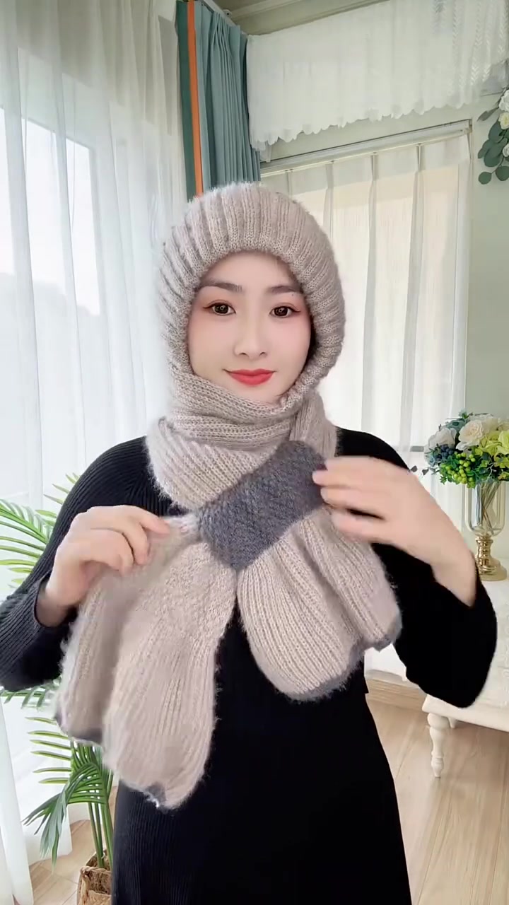 女士冬季保暖帽子