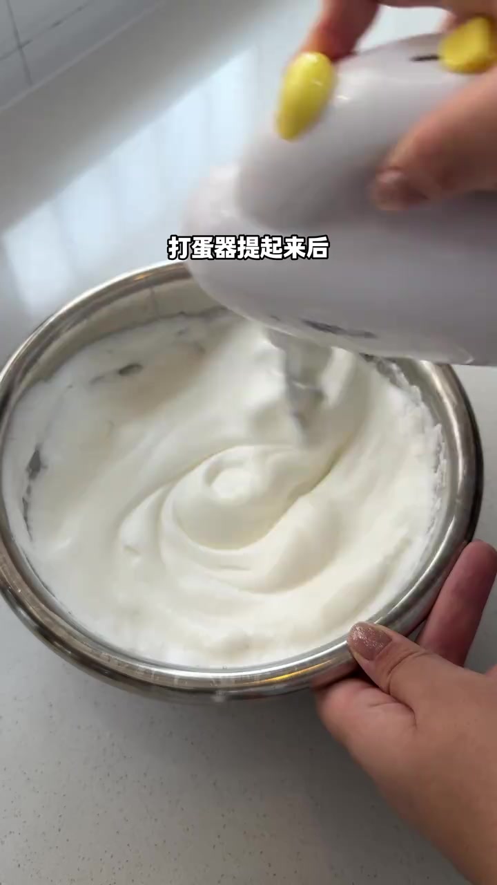 非常简单的戚风蛋糕教程，学起来