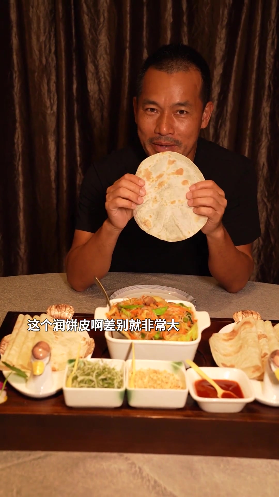 安海的润饼吃起来也是别有一番风味啊