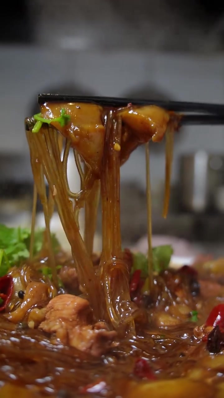 茄子粉丝烧鸡