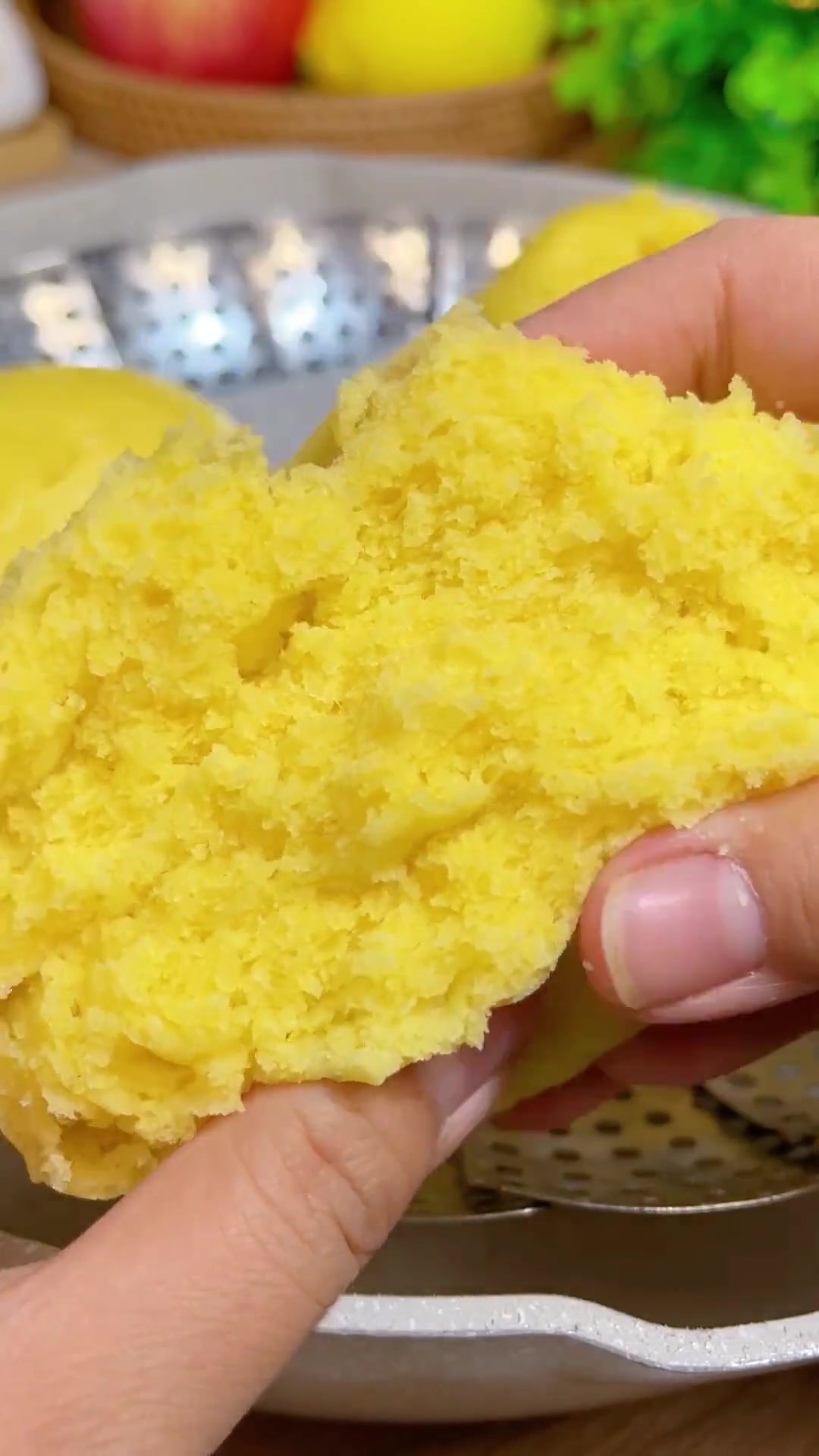 不用提前发面，加水就能做出蓬松好吃的玉米馒头