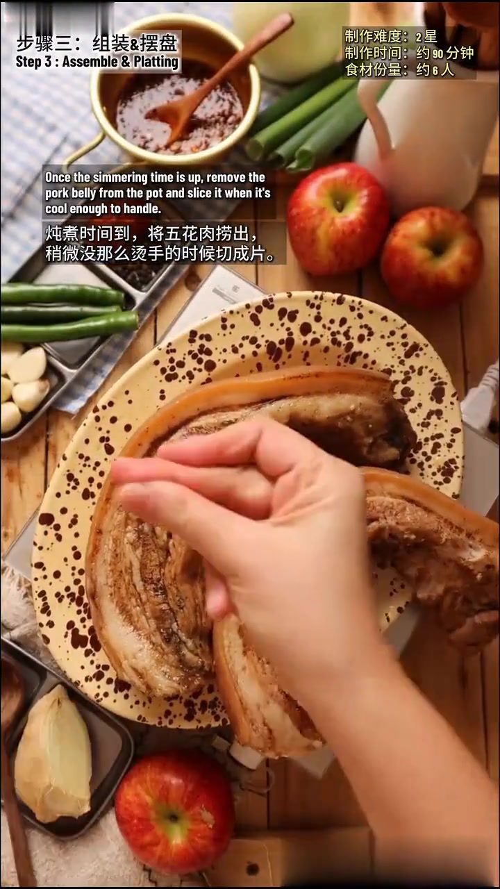 韩式白切肉蔬菜拼盘，自制解腻泡菜与秘制蘸酱