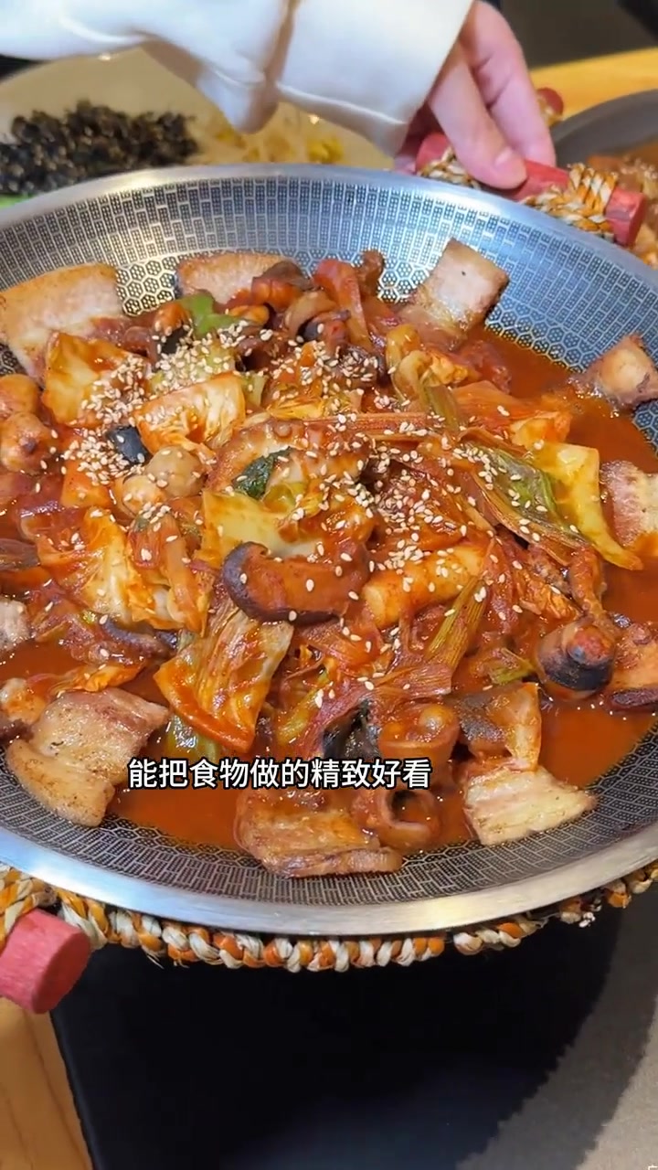 在义乌被一家韩式火桶鸡的香味征服了