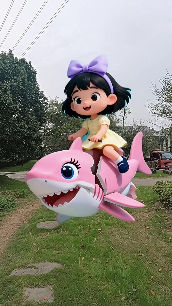 漂亮的小鱼儿，飞呀飞