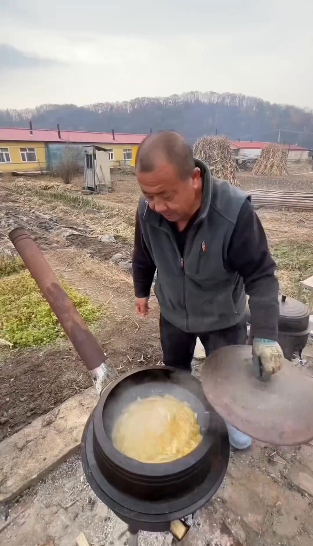 大白菜晒两天缓过来，牛肉土豆辣椒炖超好吃