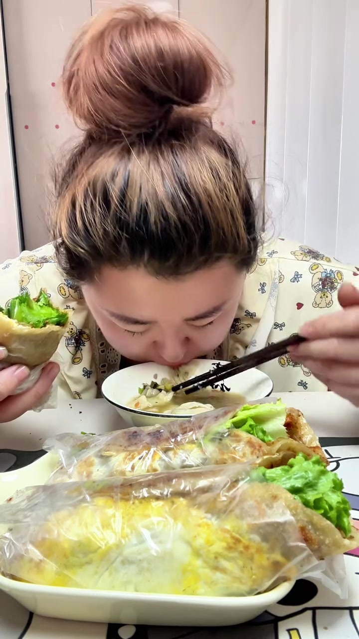 手抓饼!