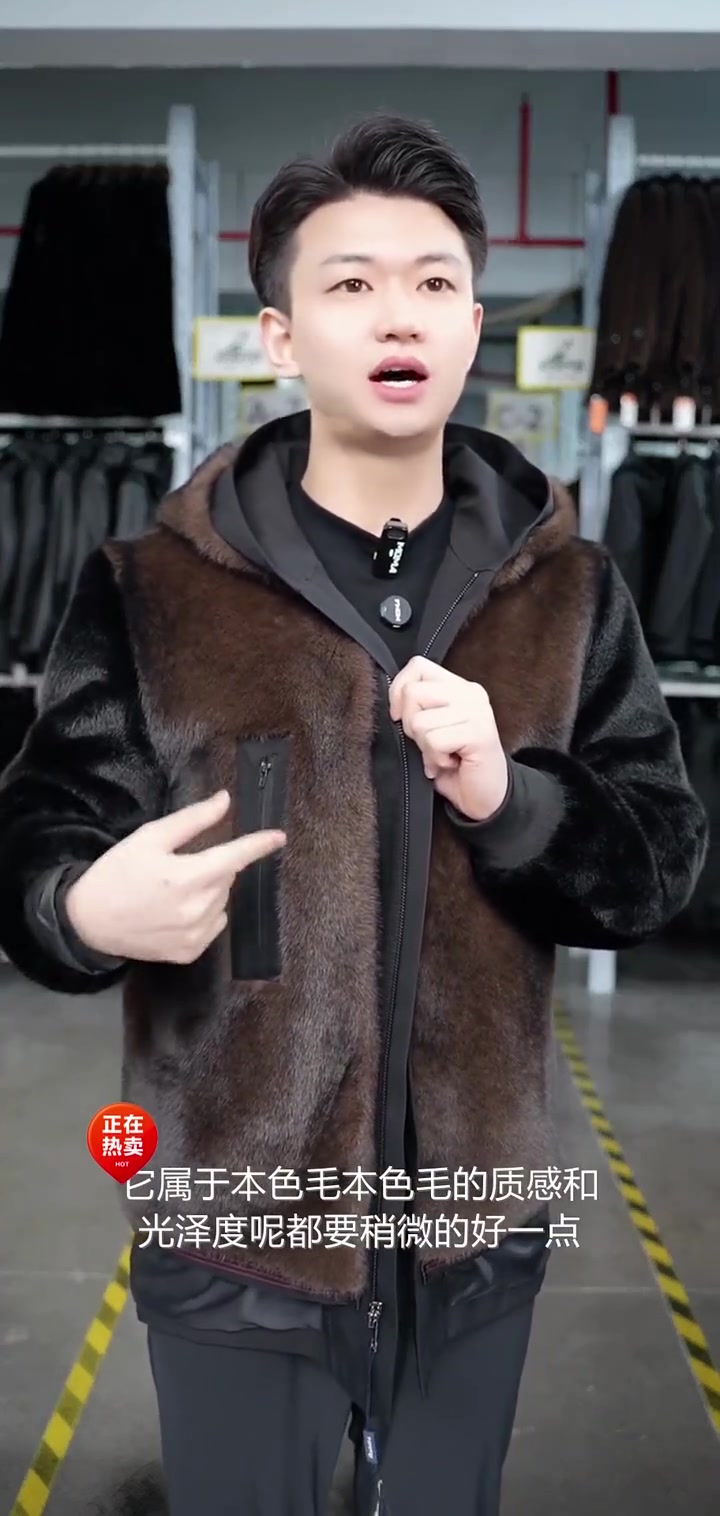 海宁制造,男士派克服外套,内胆联帽显时尚,脱卸中长款显舒适