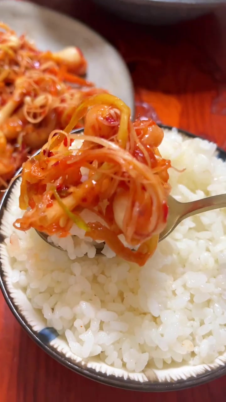 朝鲜族小根蒜泡菜，超级下饭