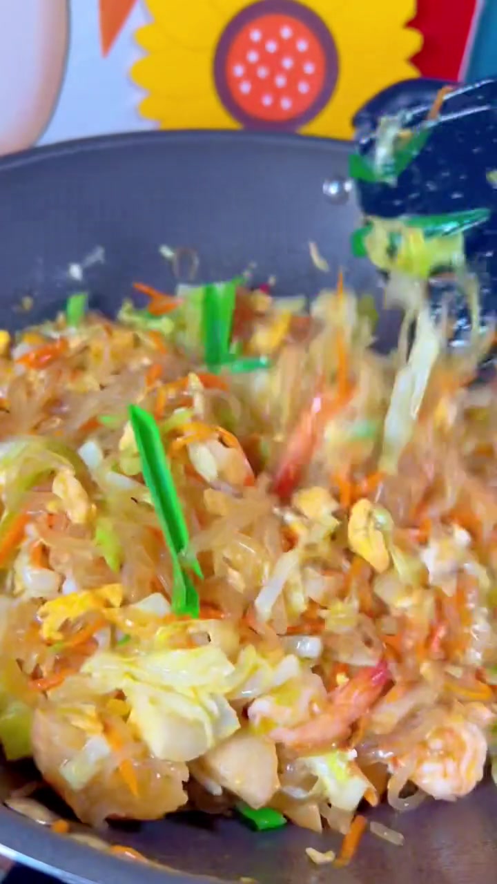 潮汕特色美食炒粉签，百吃不厌，特别好吃
