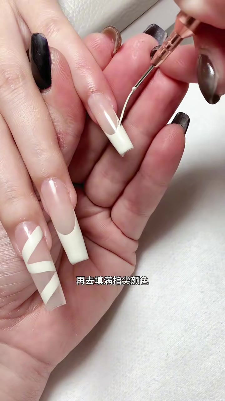 美甲教程还原网图