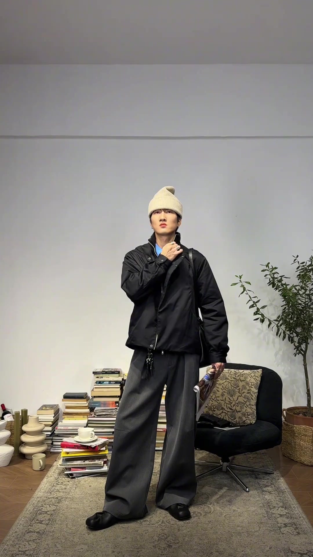 50%男生过冬两件棉服或羽绒服搞定穿搭